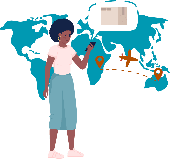 Shipping illustration